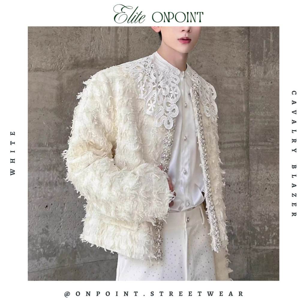 [PRE ORDER - ELITE ONPOINT] Cavalry Blazer - blazer jaket bahan pria jaket varsity pria leather blaz