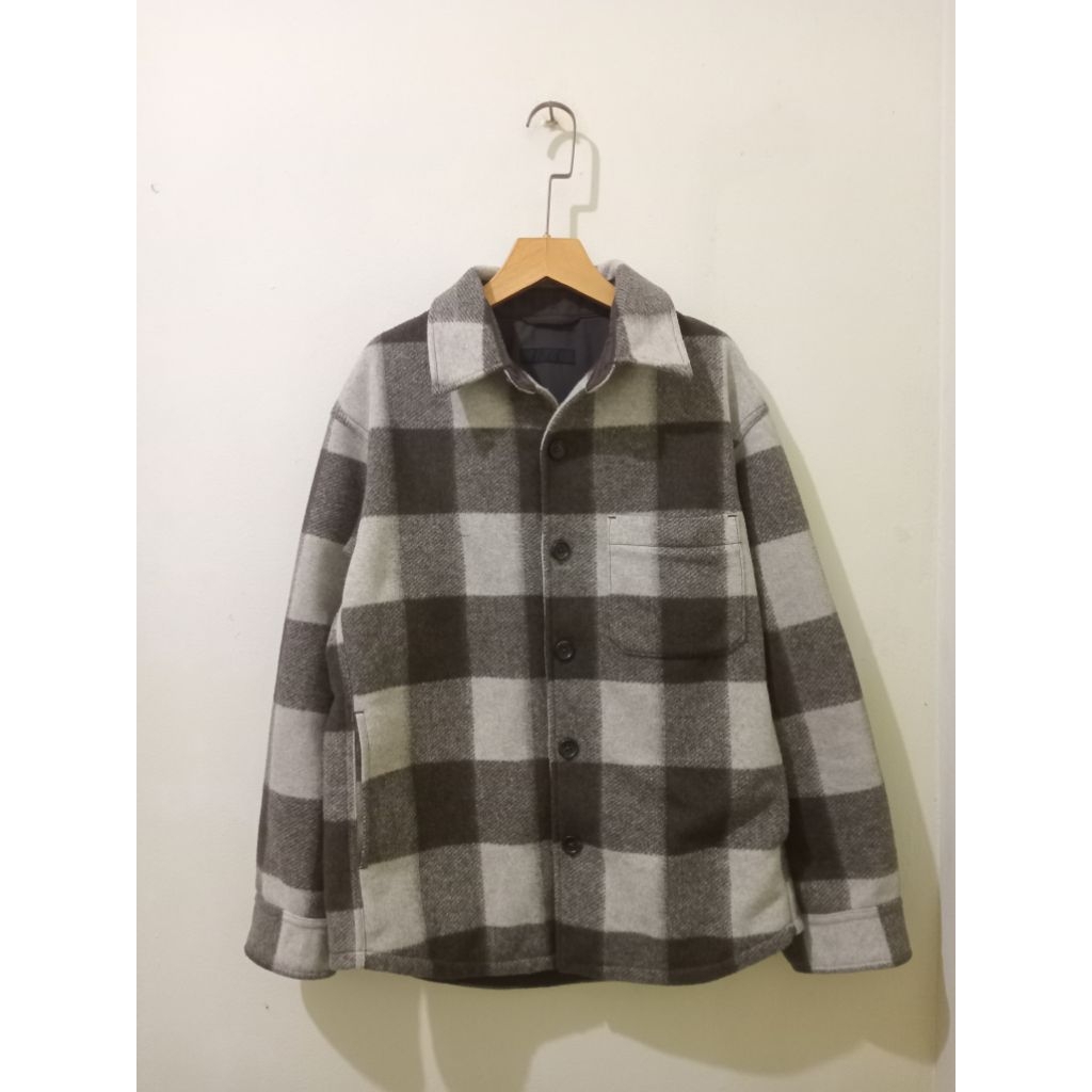 overshirt UNIQLO brown size S