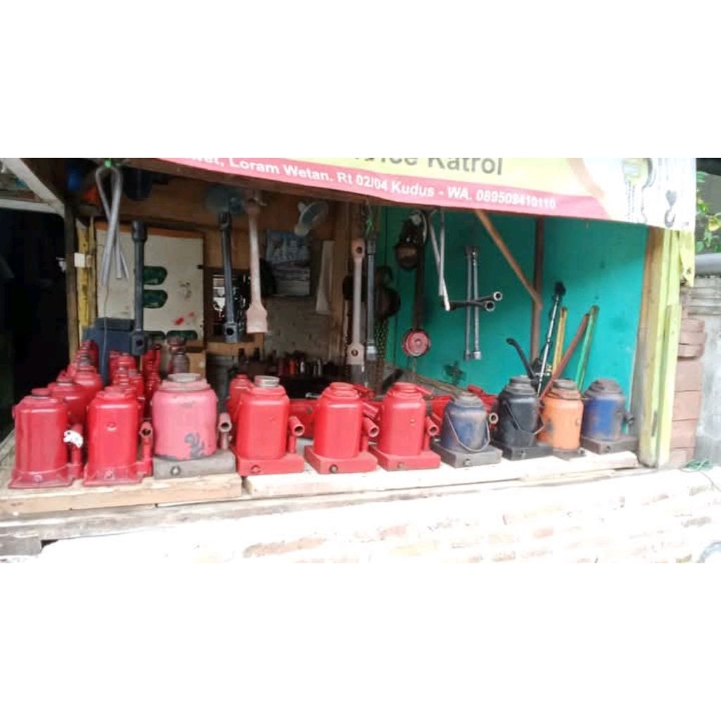dongkrak mobil 50ton