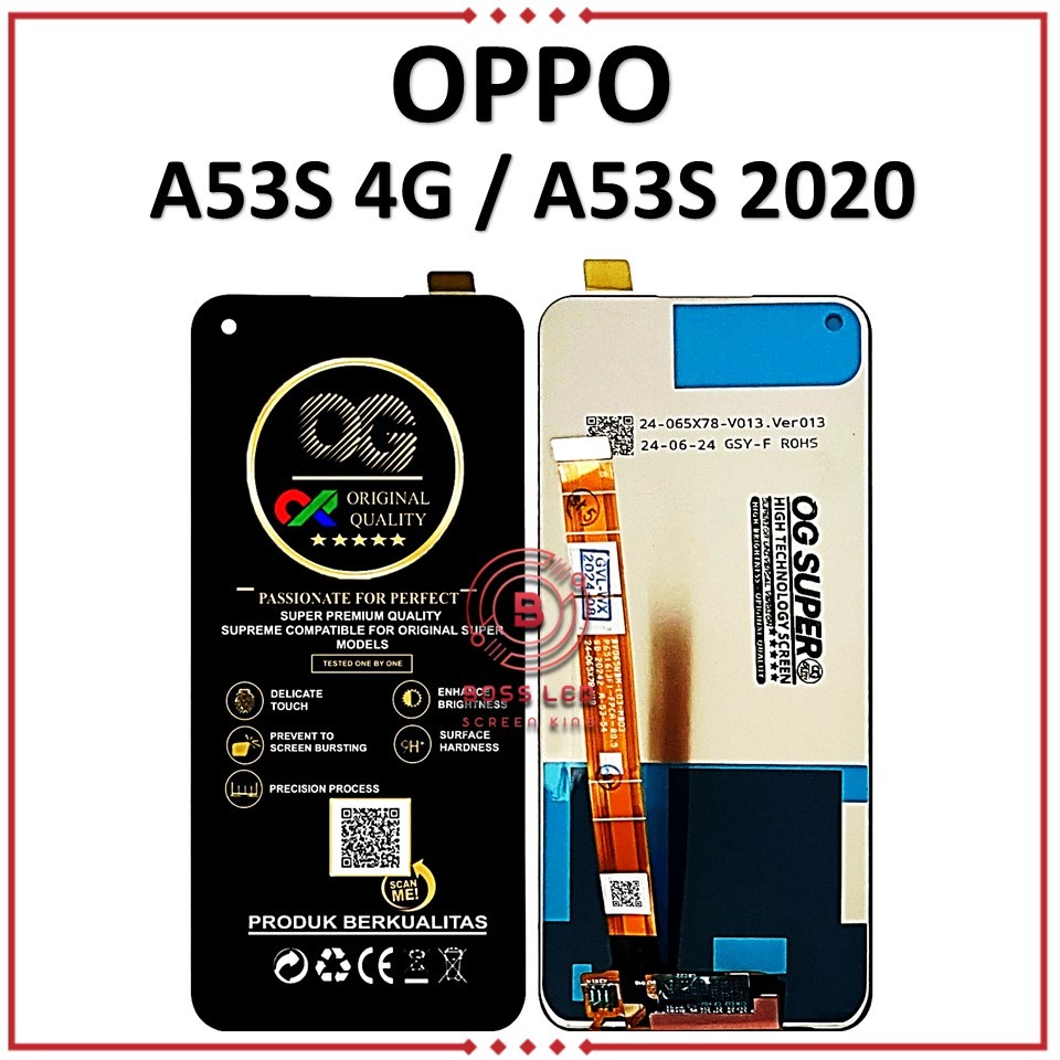 LCD TOUCHSCREEN OPPO A53S 4G / A53S 2020 ORIGINAL