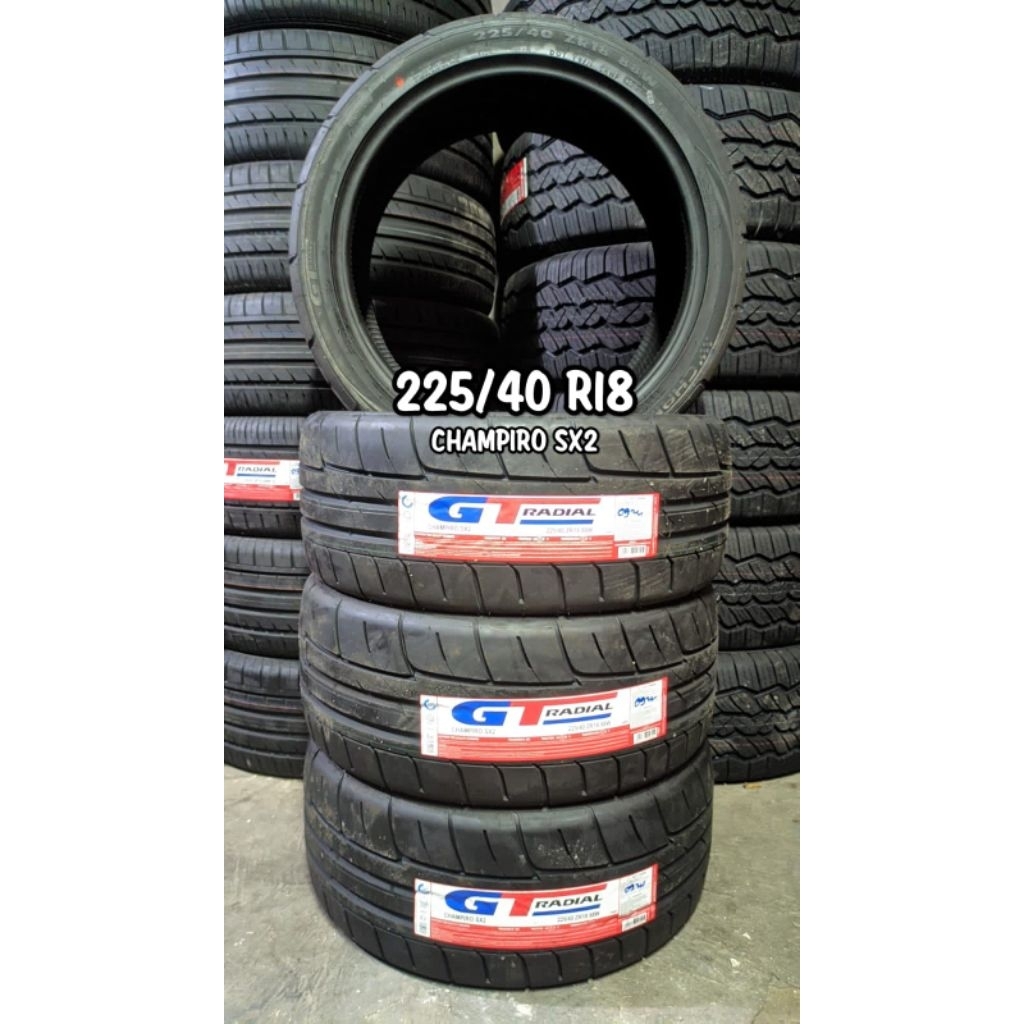 Ban baru GT Champiro 225/40 R18 SX2