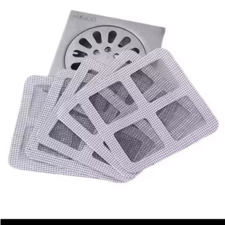 Saringan Pembuangan Air Kamar Mandi WC toilet Kain Penyaring Kasa Kotoran Saluran Sink Filter