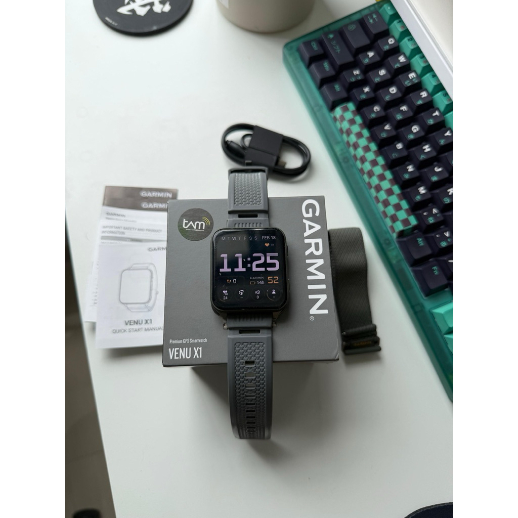 Preloved Garmin Venu X1 Moss