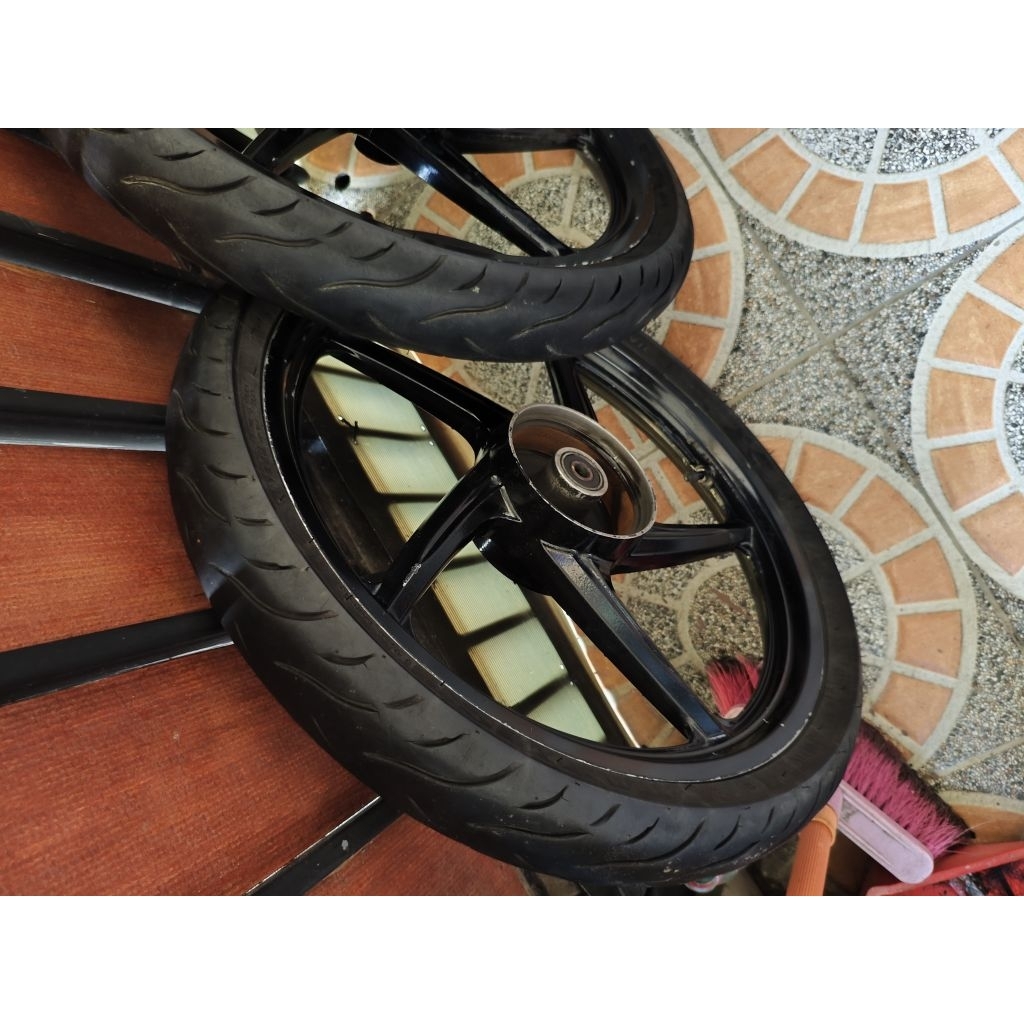 velg Supra x 125 tromol ORI Enkei