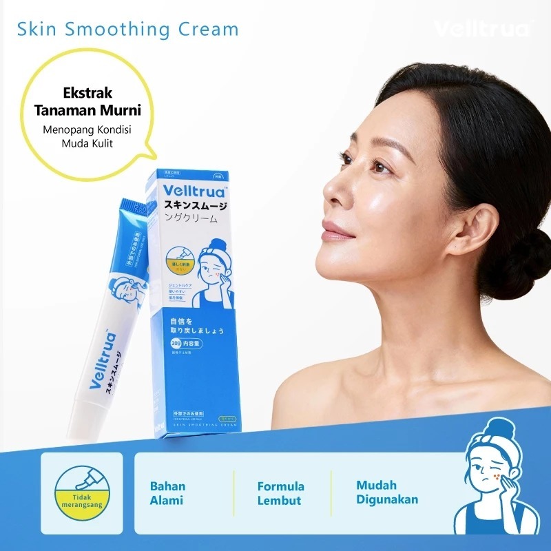 VELLTRUA Gel Pelembap dan Pengondisi Kulit 20 Gr Menghilangkan Bintik Hitam & Flek Hitam Produk Herb
