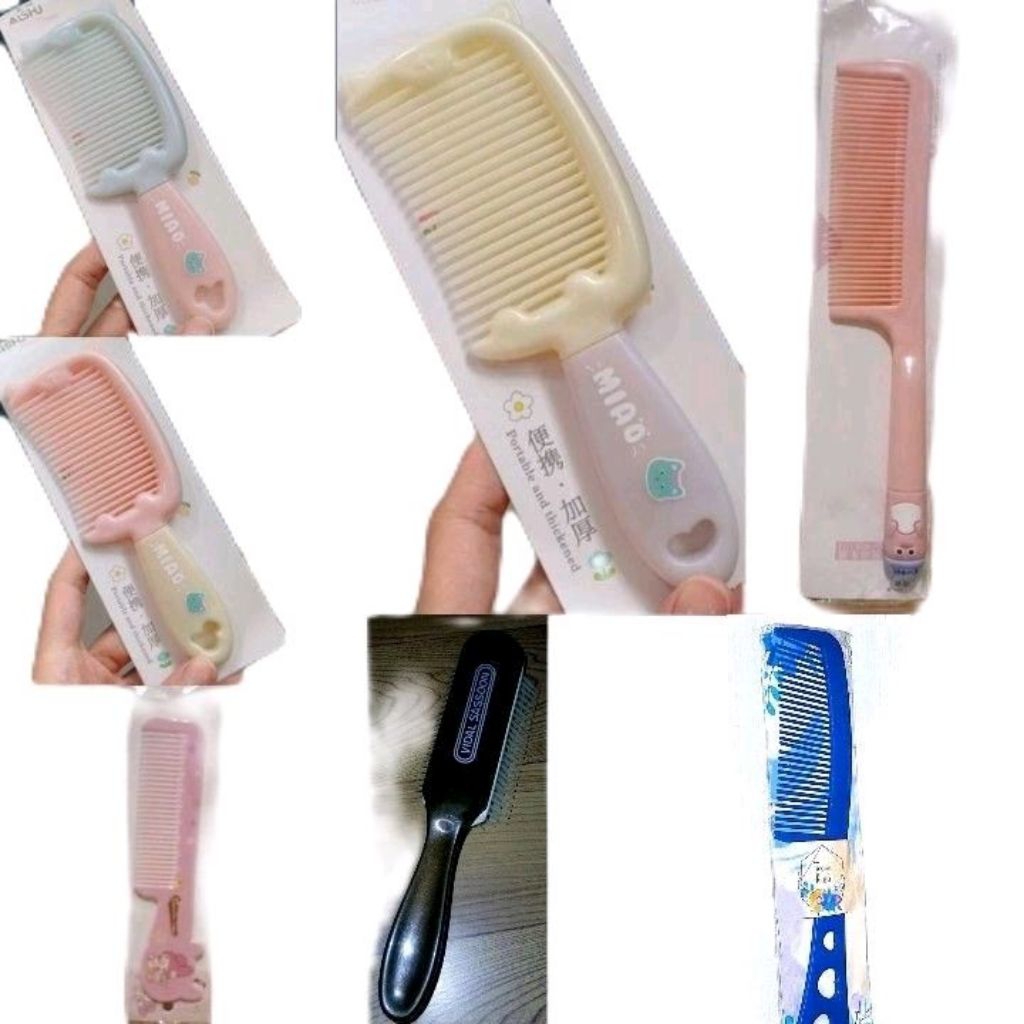 Sisir lucu wet brush anak perempuan girl glitter sanrio kuromi