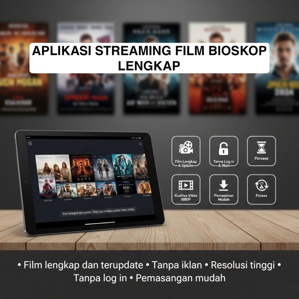APLIKASI NONTON FILM GRATIS LENGKAP