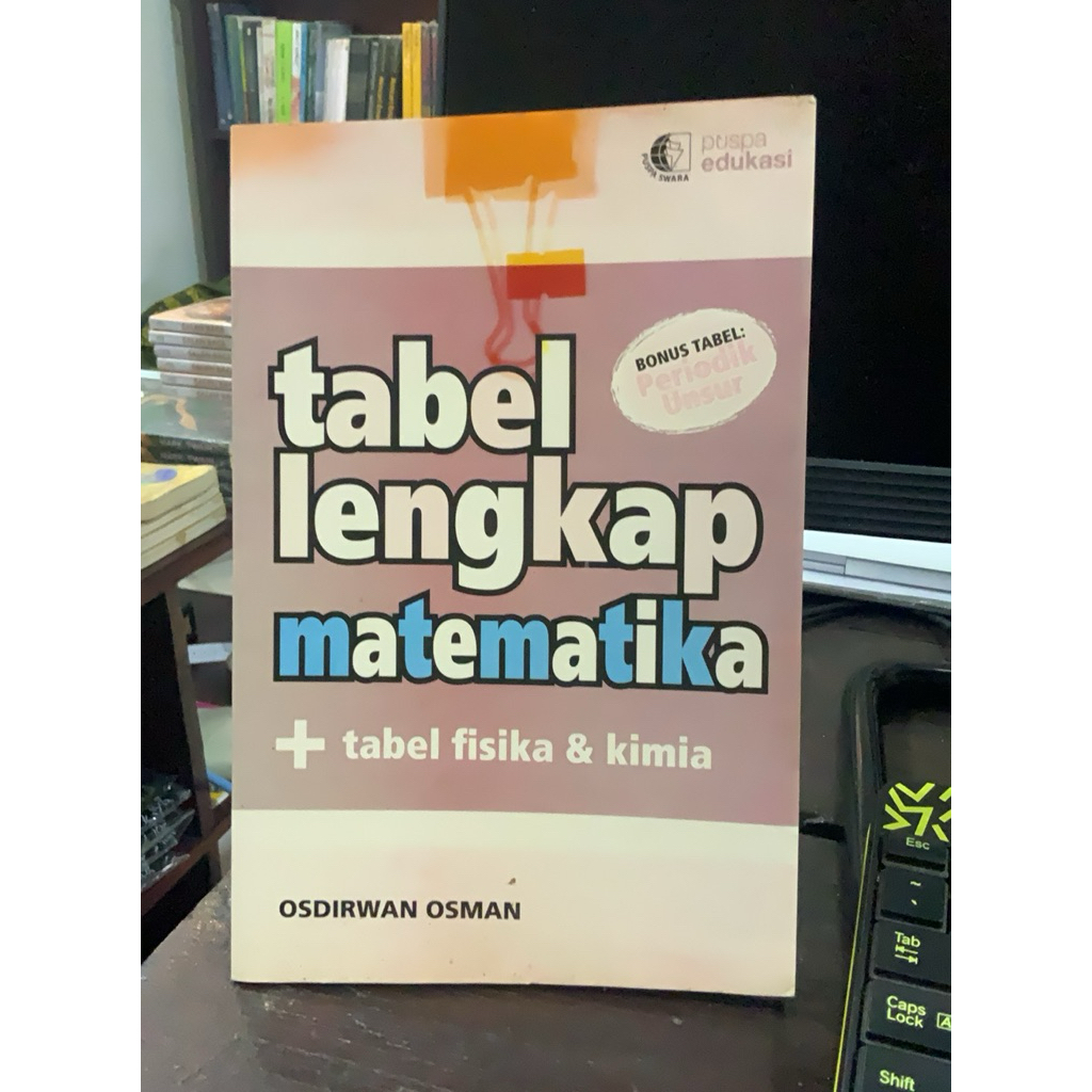 Tabel Lengkap Matematika - Buku Pelajaran Obral Original