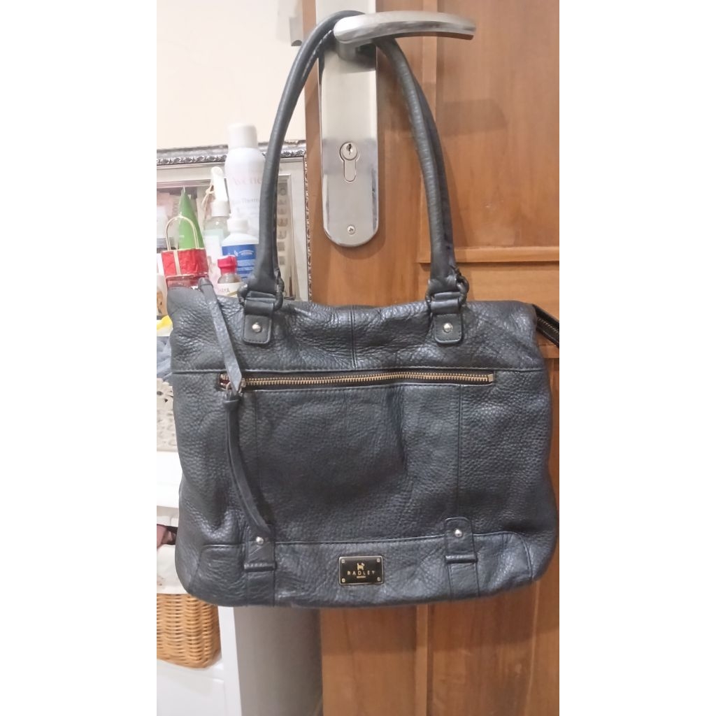 Preloved tas tote Radley shoulder kulit asli