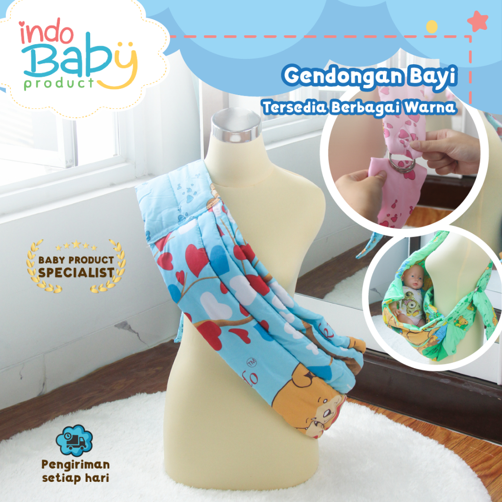 Gendongan Bayi Samping Instant (Gendongan Bayi Sling Multifungsi)