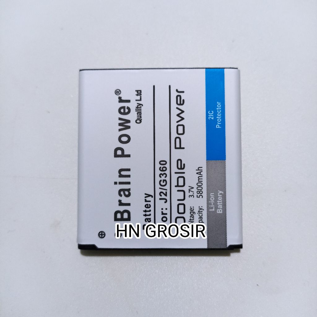 Baterai batre Samsung J2 J200 J200G J200F J2 2015 J2 Lama J2 biasa G360 EB-BG360ABE dobel power
