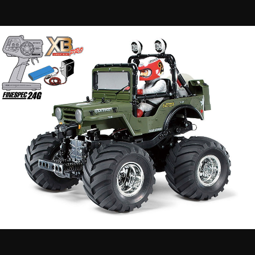 Tamiya 1/10 RC XB Wild Willy 2 (RTR) - 57743