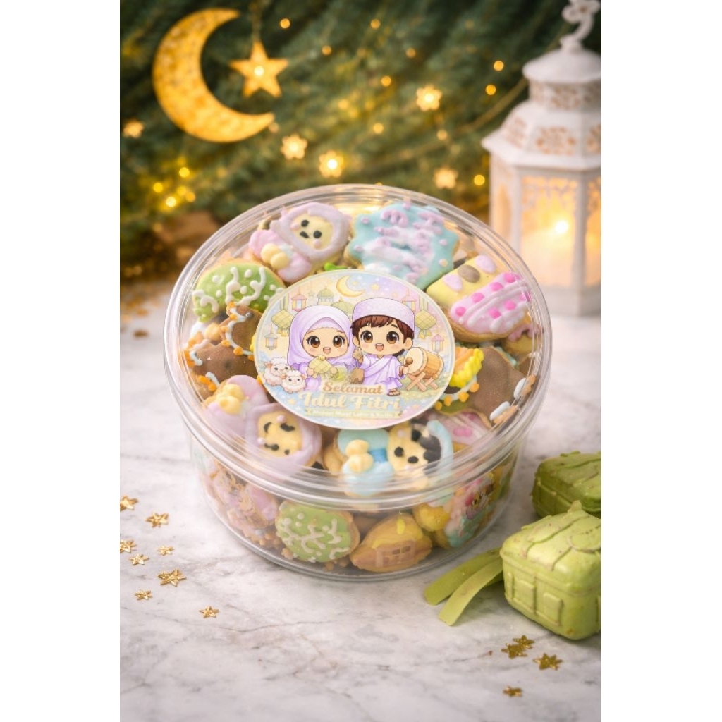 COOKIES KARAKTER LEBARAN /kue eid/kue lebaran