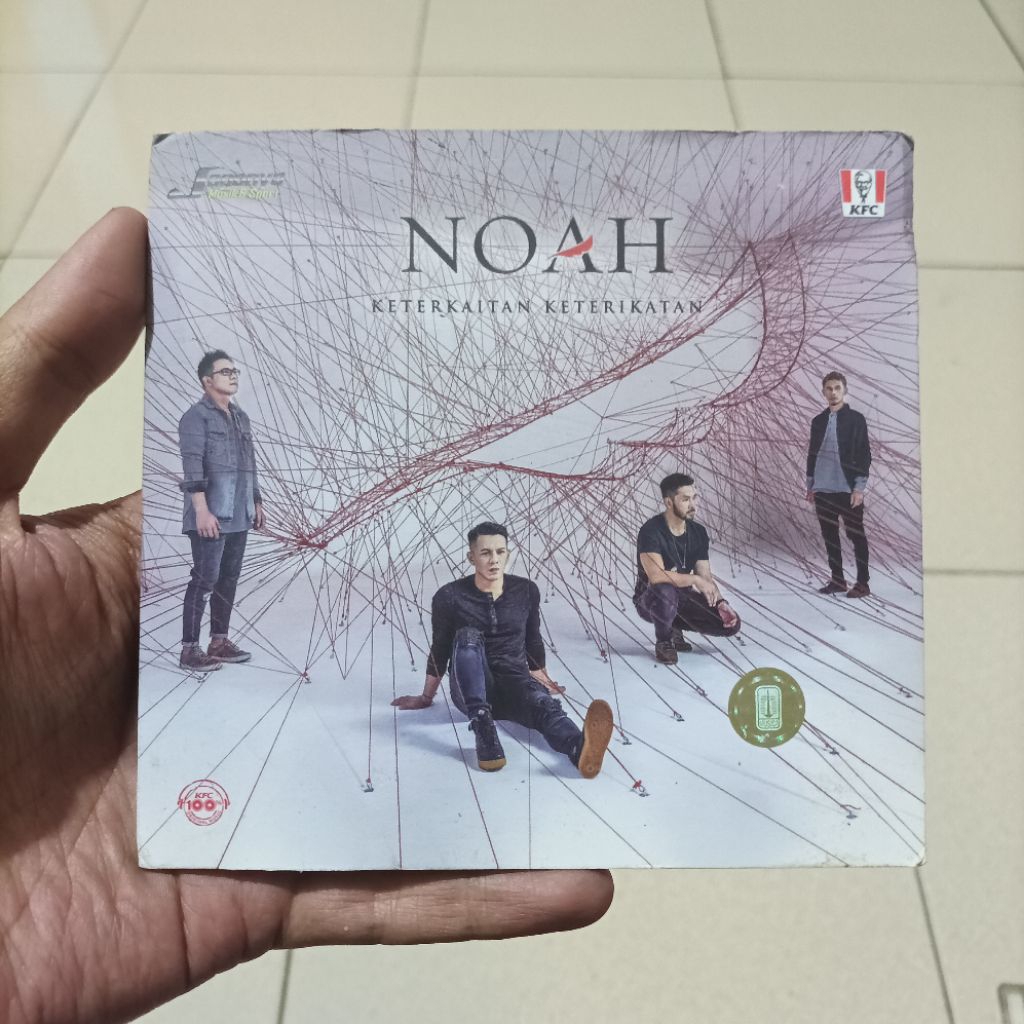 Original CD Music Noah Peterpan Album Keterkaitan Keterikatan