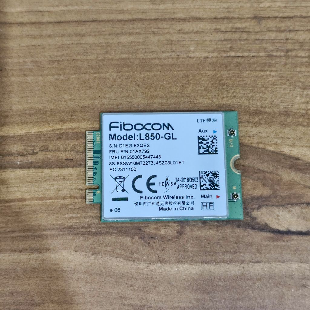 Modem internal Fibocom L850-GL 4G