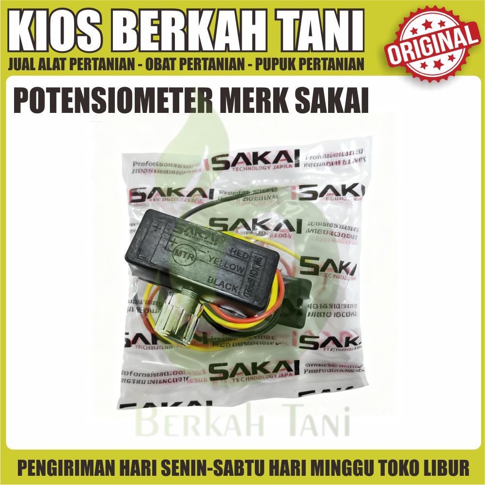 Potensio sprayer elektrik SAKAI knob aluminium