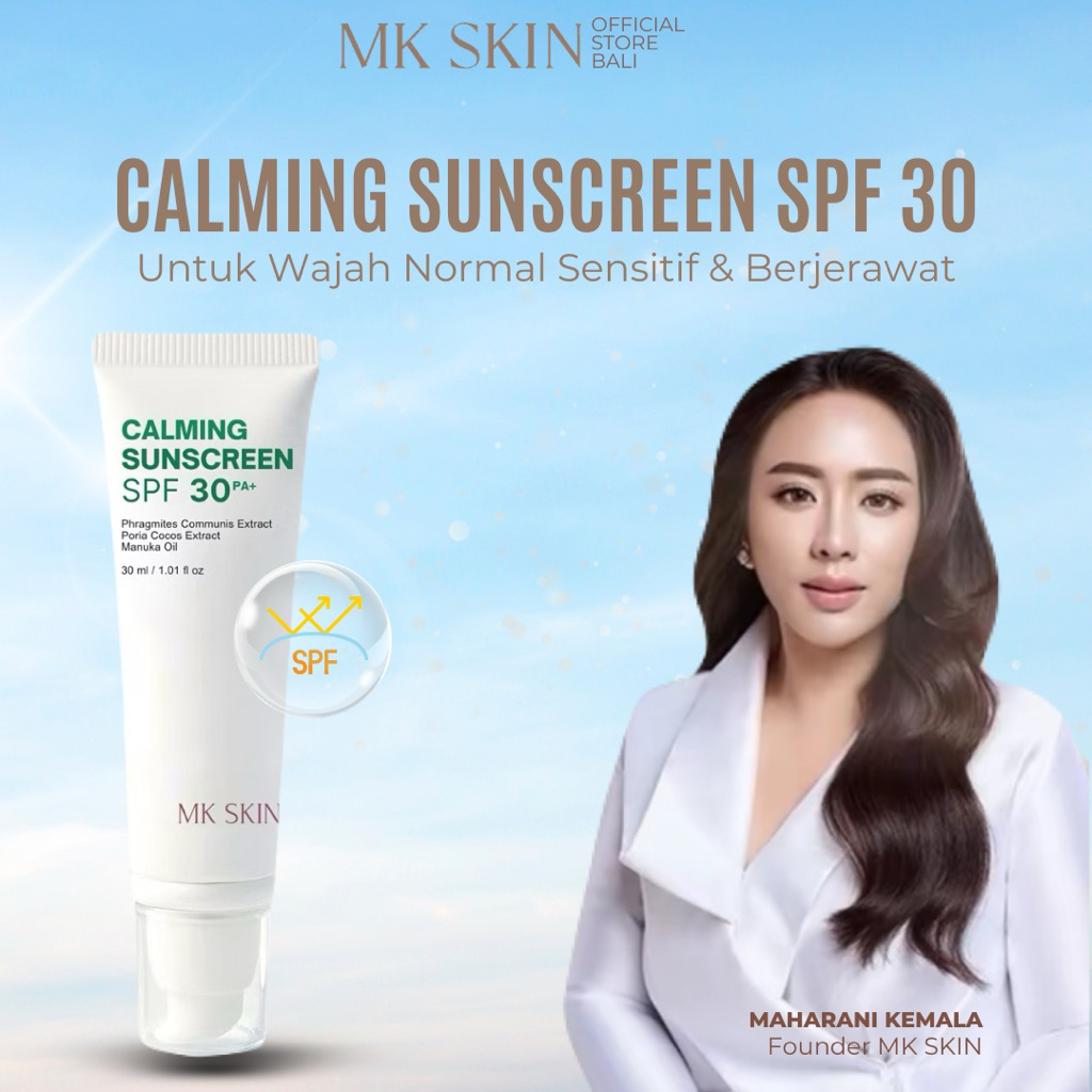 CALMING SUNSCREEN SPF30 - SUNSCREEN MK SKIN - SUNSCREEN SPF 30