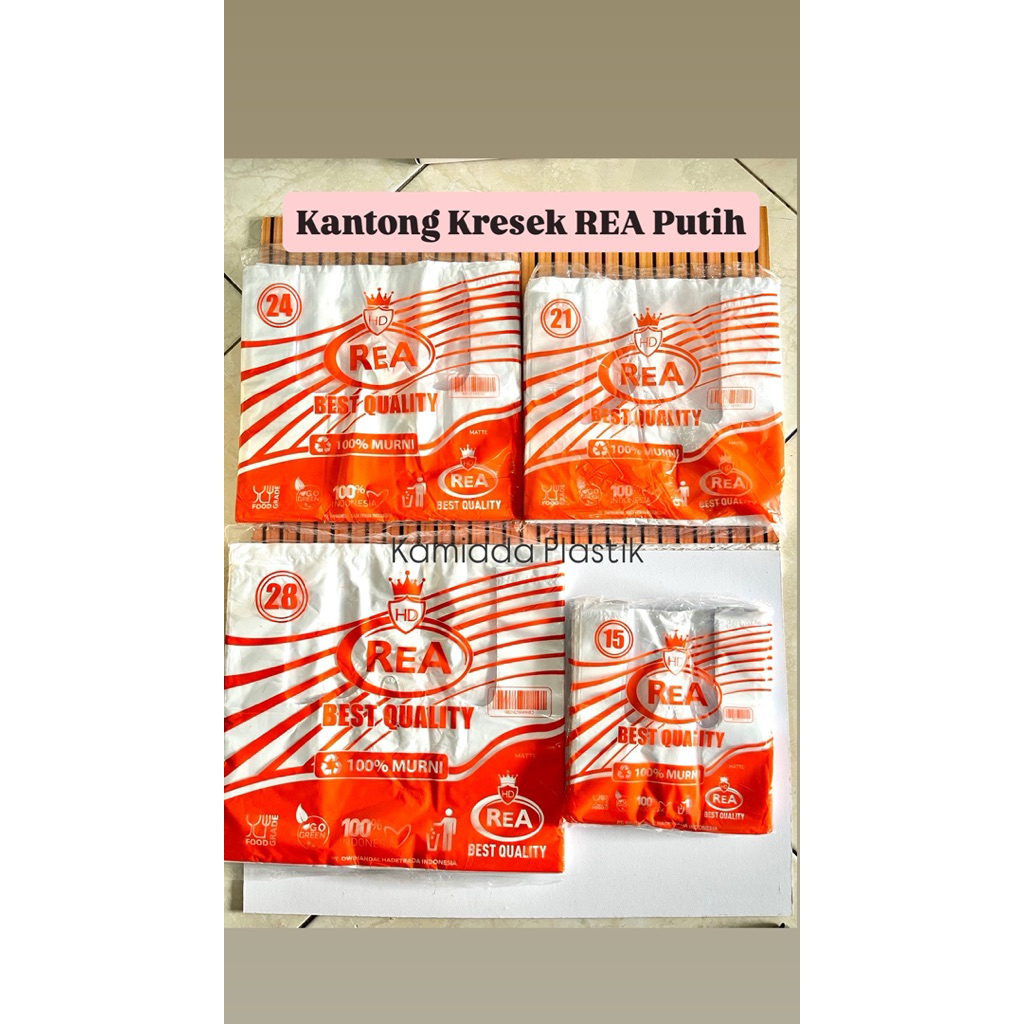 Kantong Kresek REA Putih / Kresek Putih