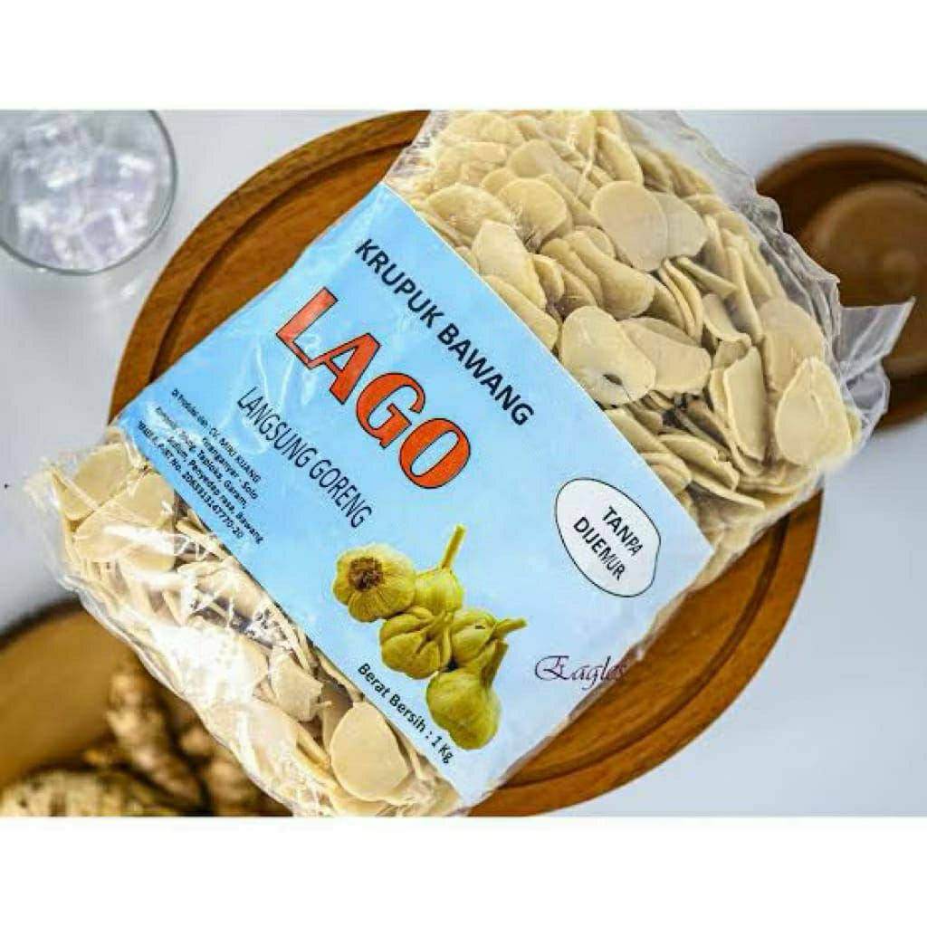 krupuk bawang lago 250gram