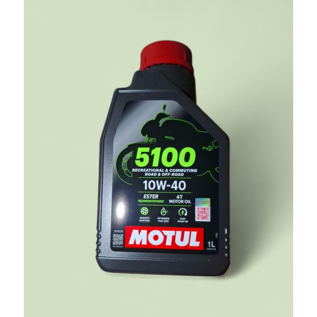 OLI ORIGINAL MOTUL 5100 Oli Motor Motul 5100
4T 10W40 1L