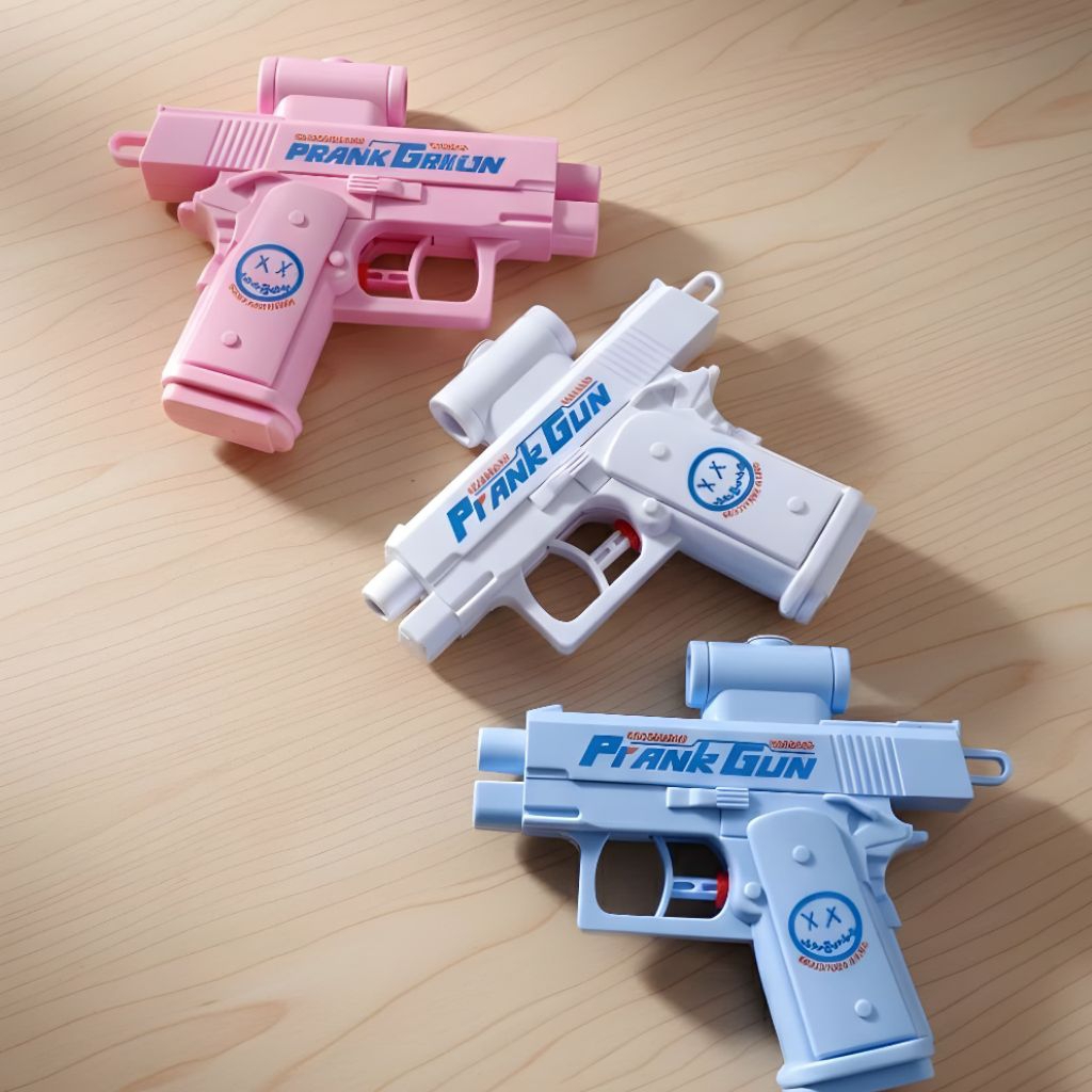 Mini Prank Gun Toy Pastel | Mainan Pistol Mini Cute Anak