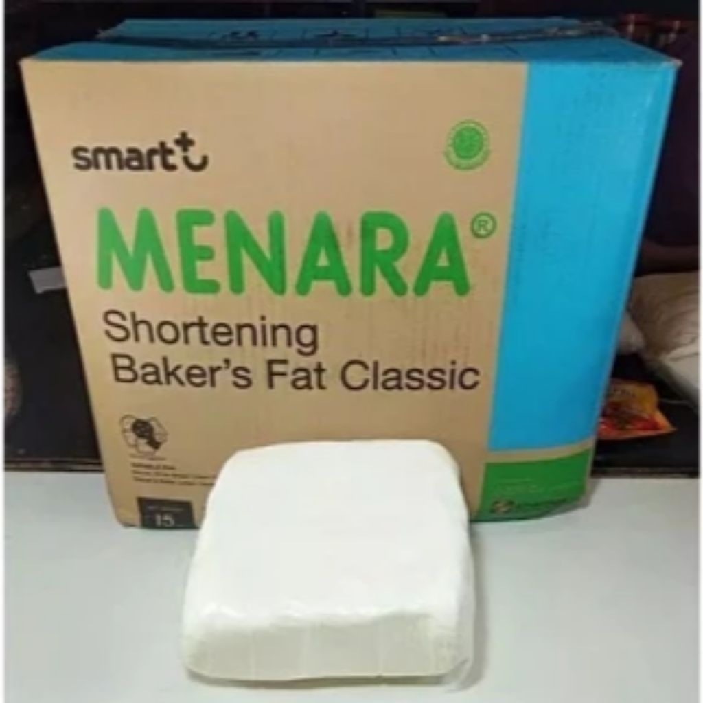 Mentega Putih Menara 1kg - Lembut, Bersih, Berkualitas untuk Kue dan Roti