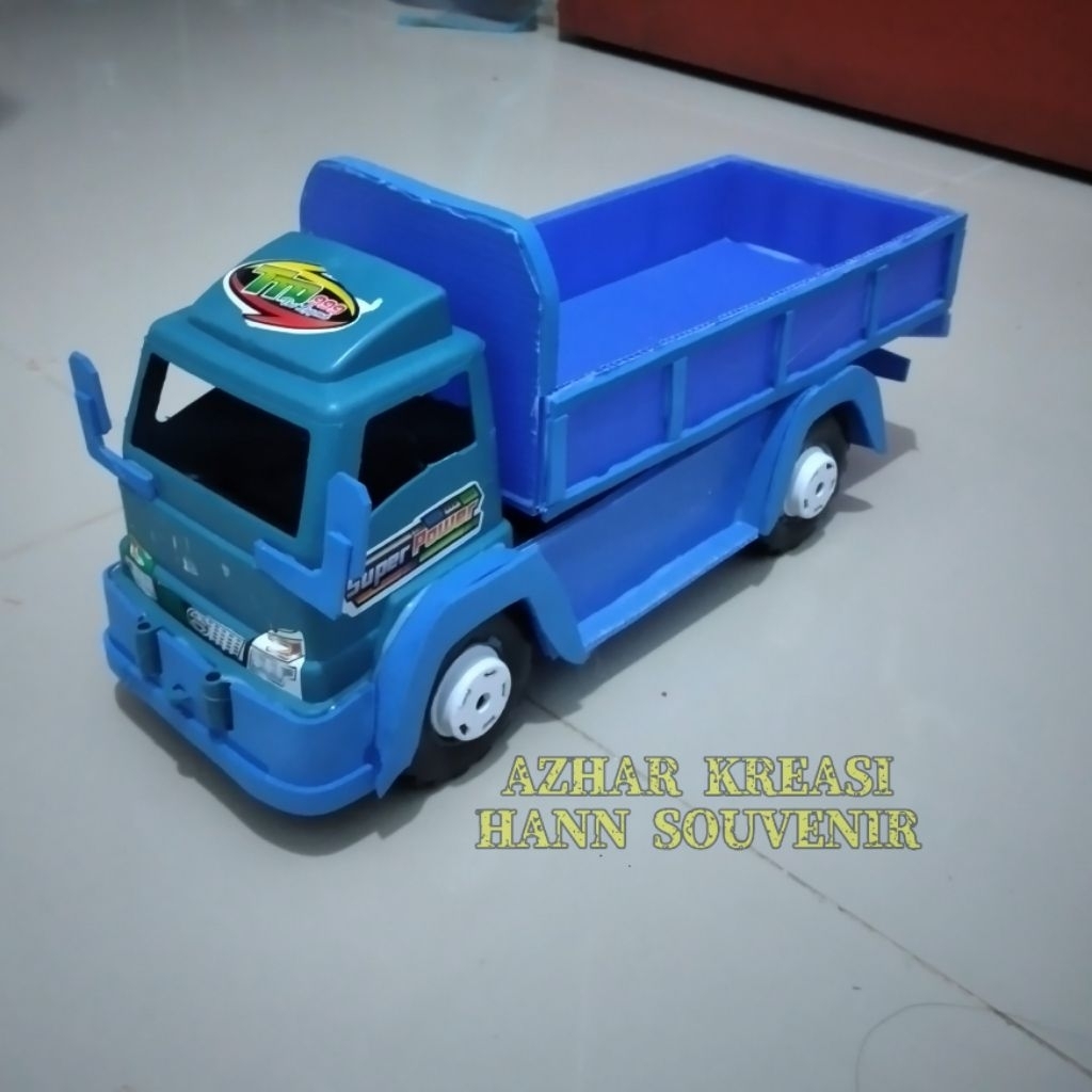 Mainan Truk Plastik modifikasi truk engkel