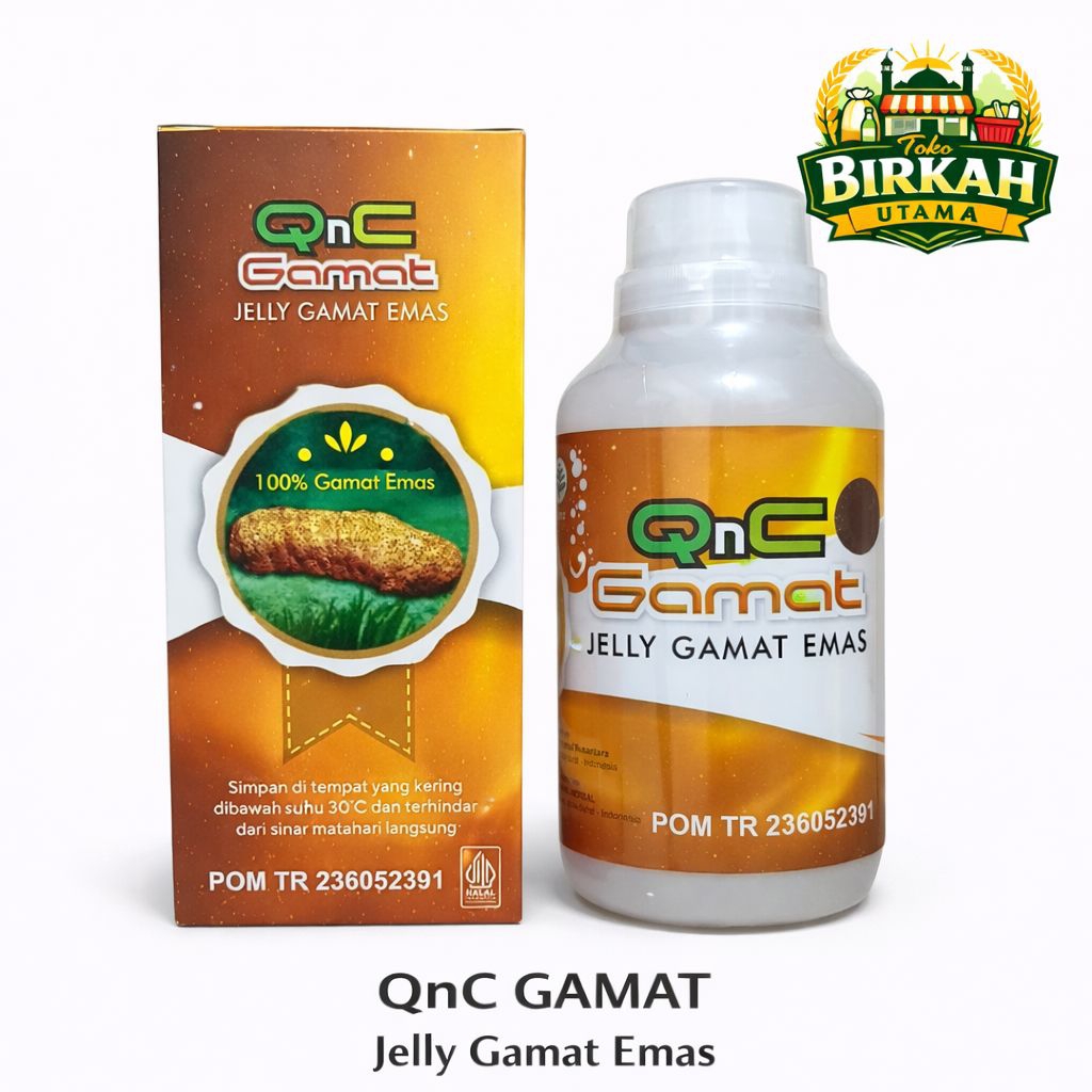 QnC Jelly Gamat Emas, Original Jelly Gamat Gold