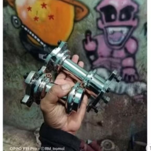 Tromol trusty depan belakang mx king, BEKAS PAKAI