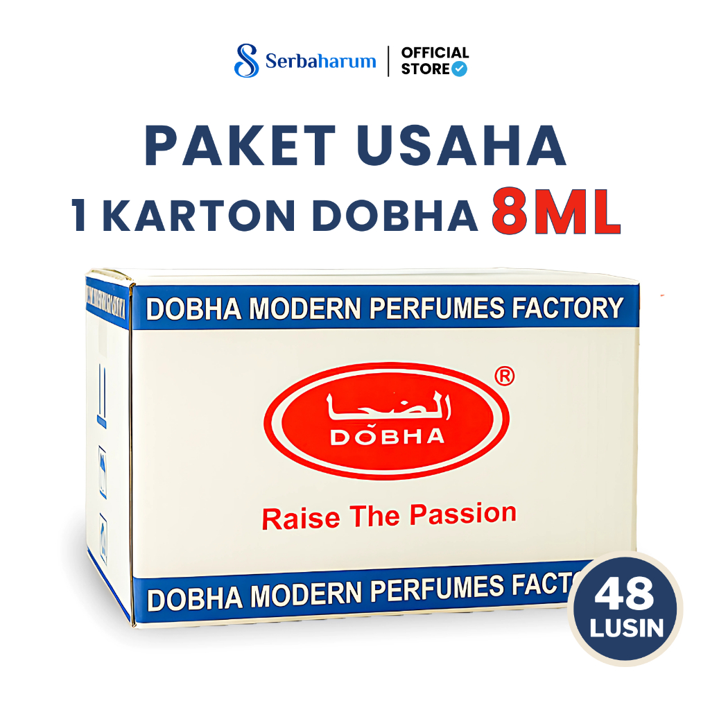 Grosir Paket Usaha 1 Karton Parfum DOBHA Pen Spray 8ML Original BPOM 48 Lusin - 96 Box - 576 Pcs