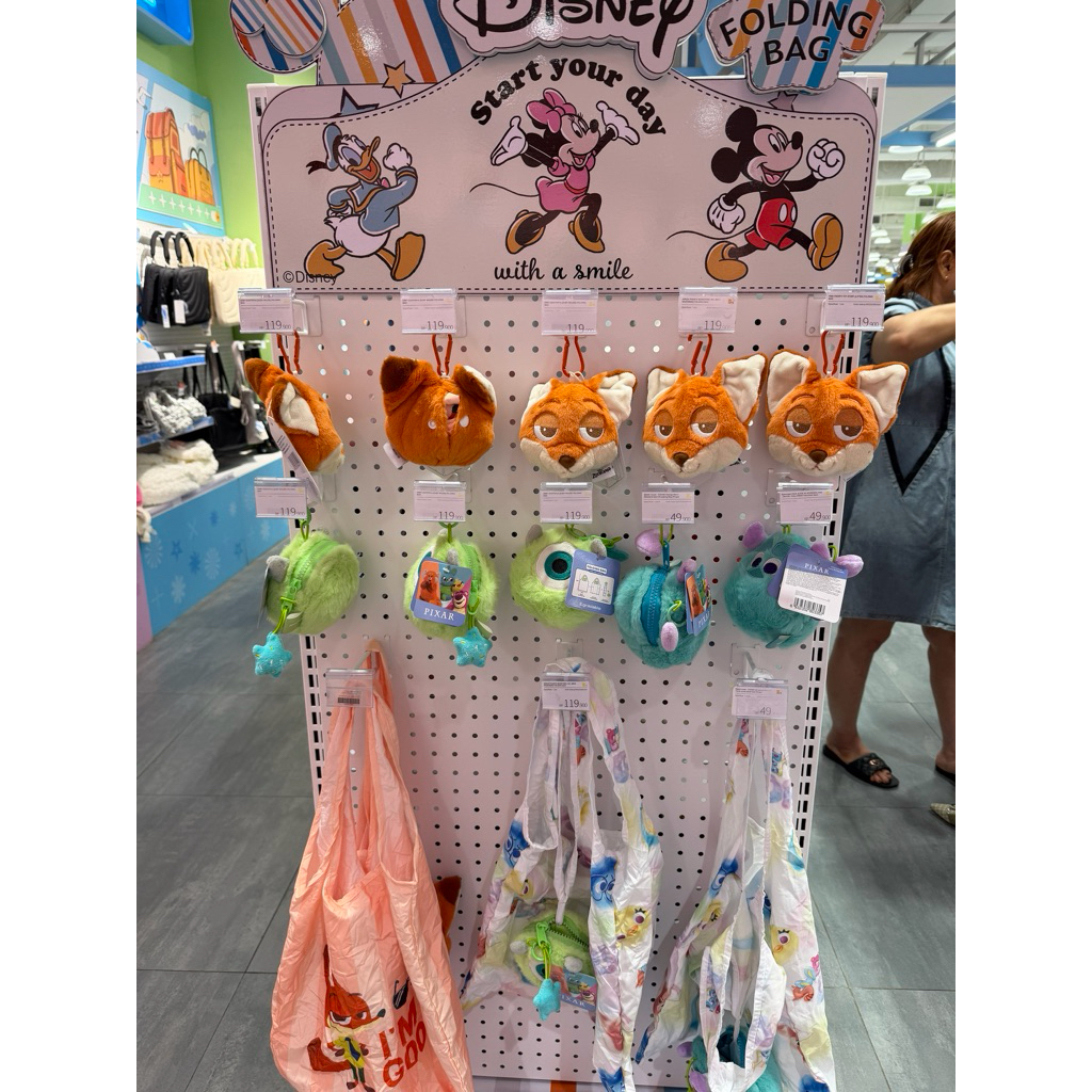 bag charm foldable bag oh some zootopia