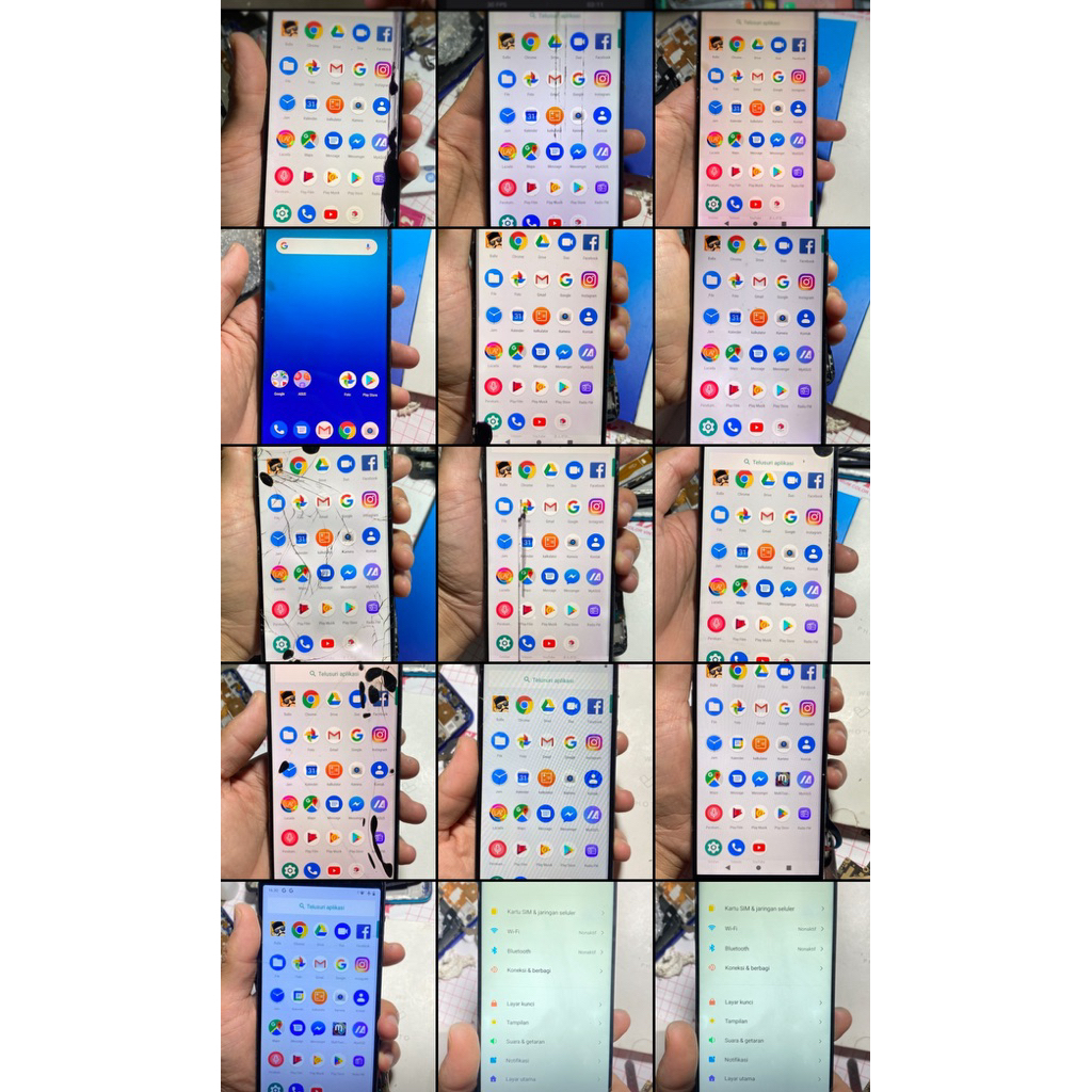 LCD+FRAME ORIGINAL ASUS ZENFONE MAX PRO M1 X00TD/ZB601KL/ZB602KL MINUS