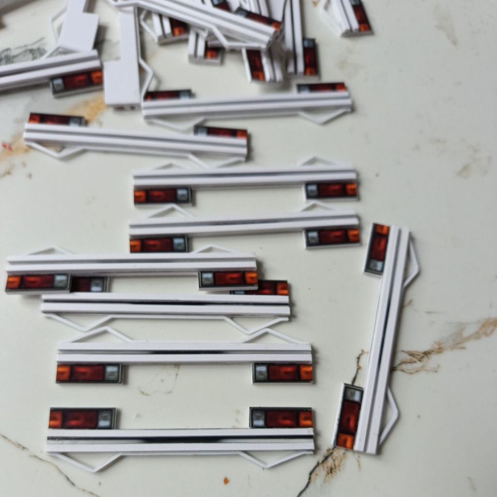 stop lamp truk plastik untuk miniatur truk plastik