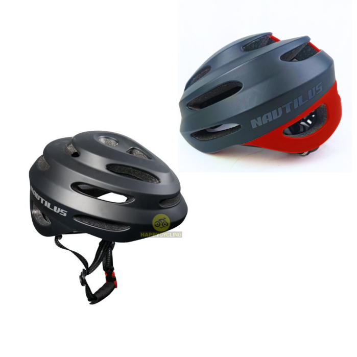 Helm Sepeda Nautilus Shadow Happy Cycling