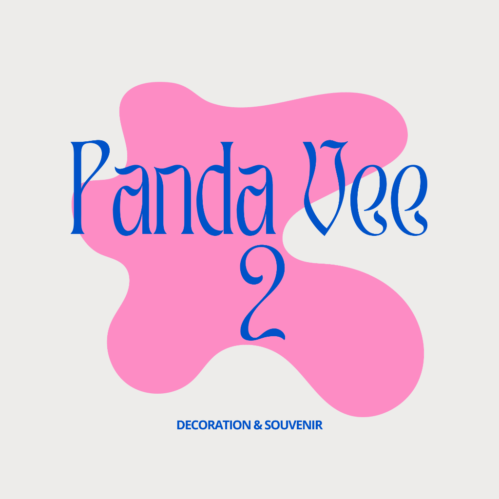 [GDS] Souvenir sekat buku gambar panda vee 2 edisi terbaru akrilik hias