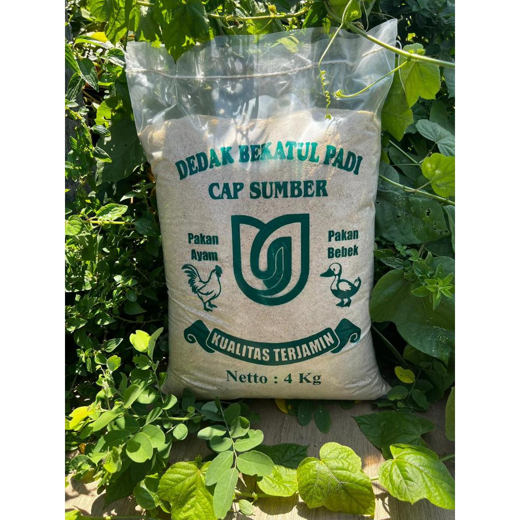 DEDAK SEKAM GILING SUMBER 4 KG