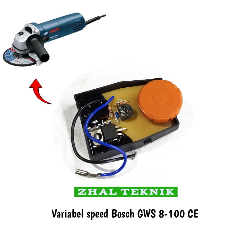 Variabel Speed GWS 8-100 Mesin Gerinda Bosch GWS 8-100