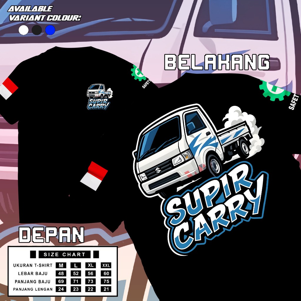 Kaos Carry Kaos Carry Terbaru Kaos Pickup Susuki Carry Original StreetPro