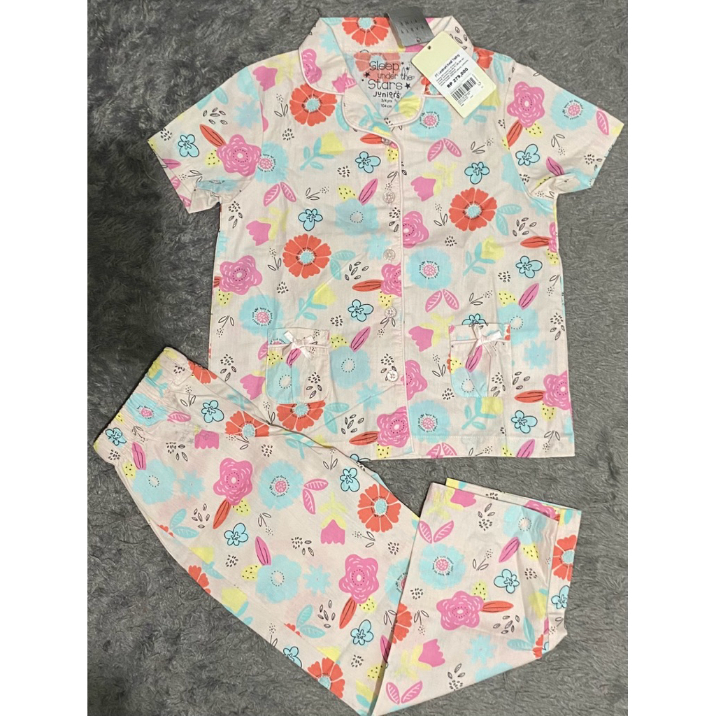 Piyama Kancing Juniors Babyshop