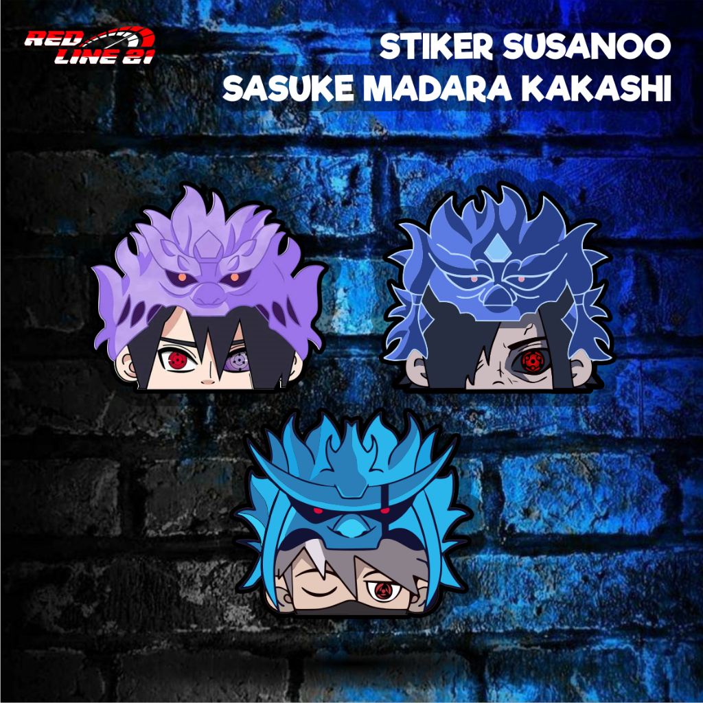 STIKER SUSANOO SASUKE MADARA KAKASHI