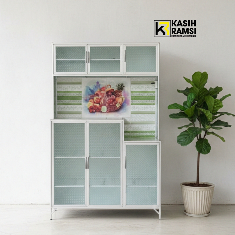 RAK PIRING FULL KACA 2 & 3 PINTU