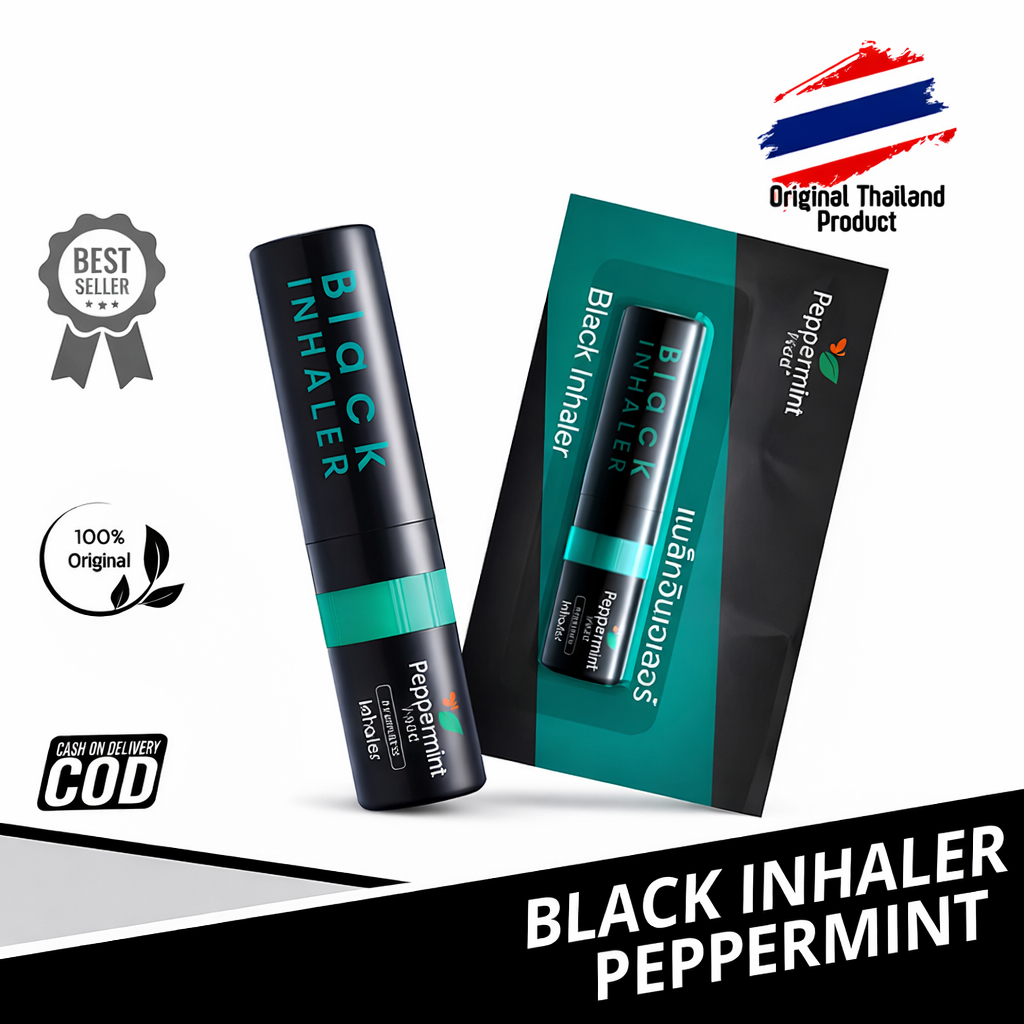 INHALER PEPPERMINT AROMATIK BLACK THAI