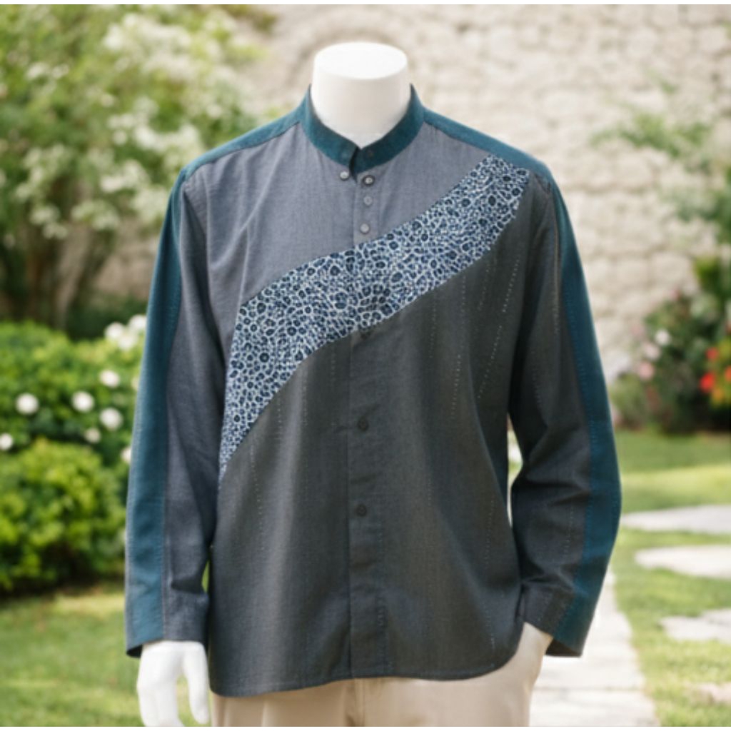 baju koko kamiliano solaria lengan panjang