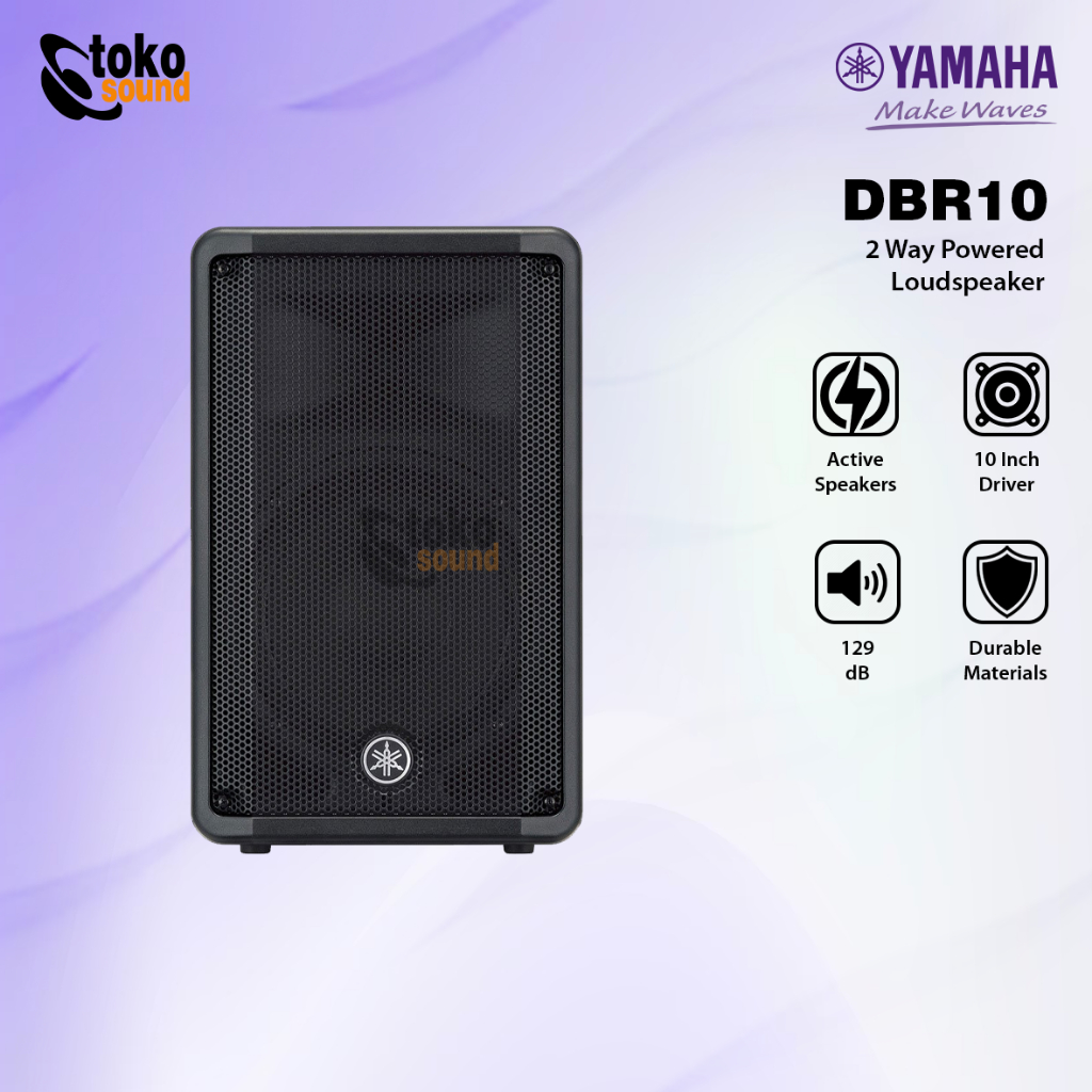 Yamaha DBR10 DBR 10 - 10 Inch Speaker Active