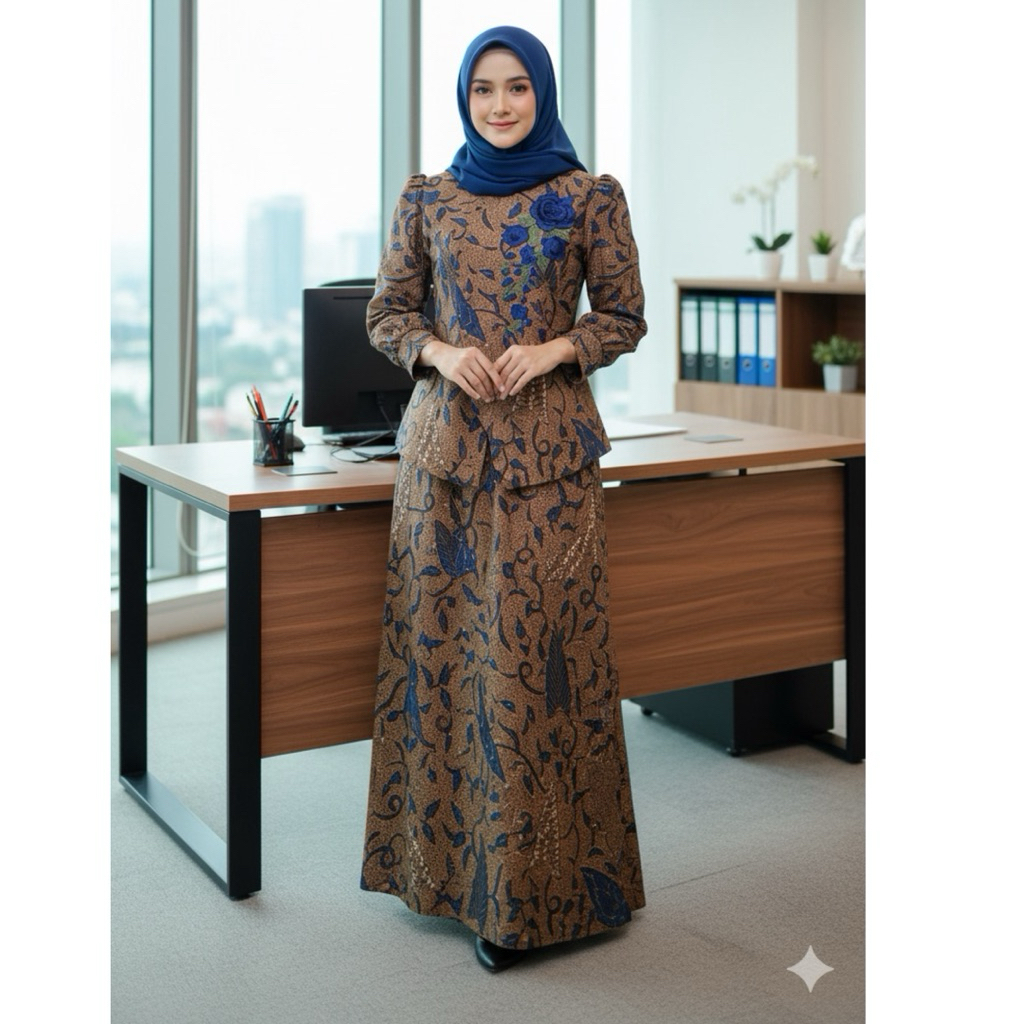 SETELAN BATIK MODERN INDONESIA