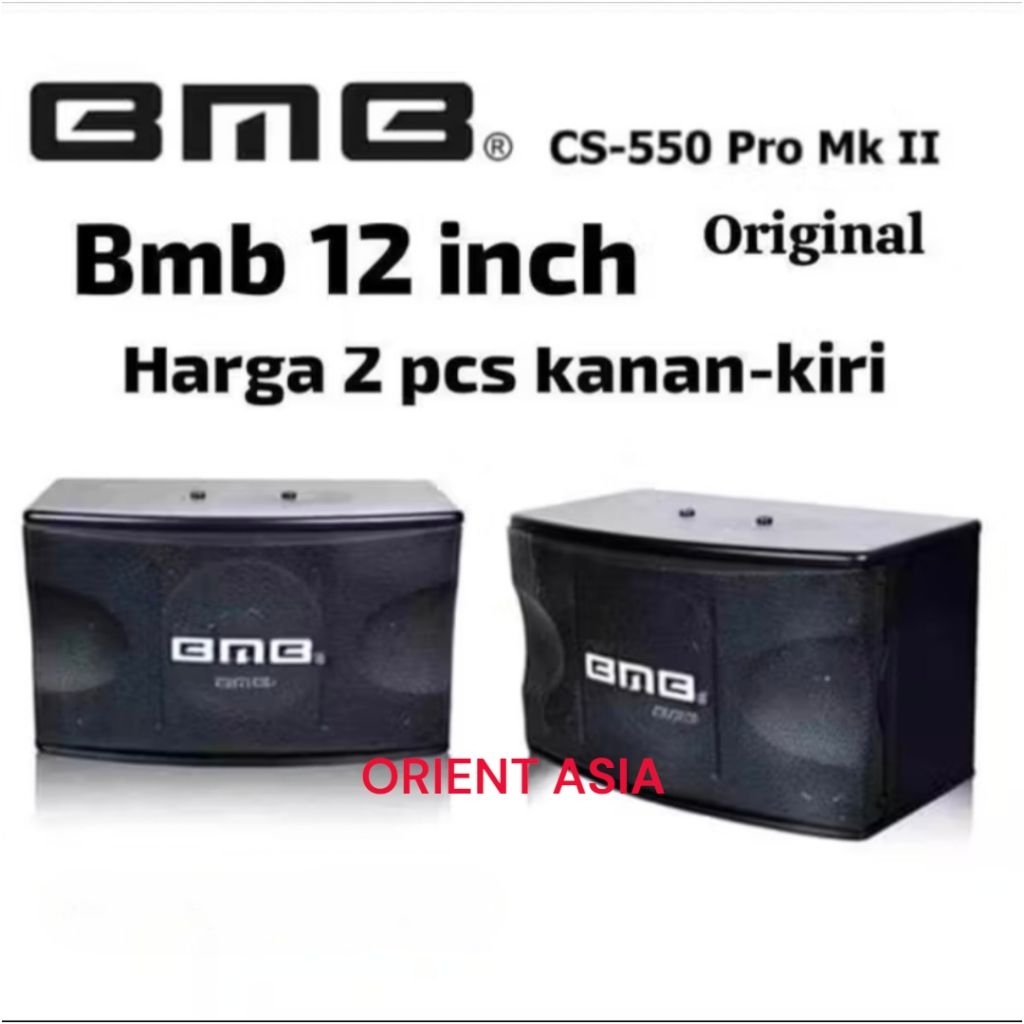 SPEAKER PASIF BMB 12"INCH CS-550V MKII PRO GARANSI RESMI SPIKER SPEKER BMB 12 INCH ORIGINAL