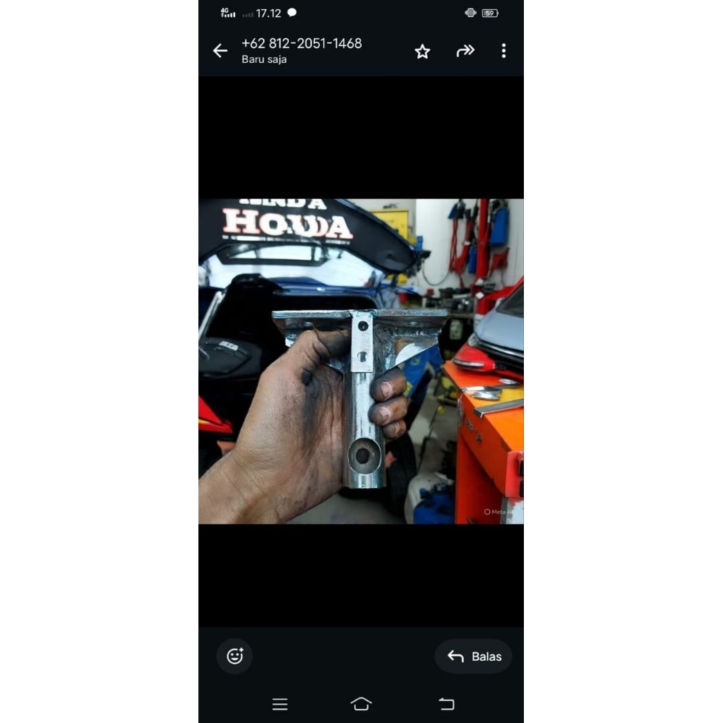 Pangkon stang RBT - Dudukan stang RBT semua jenis motor