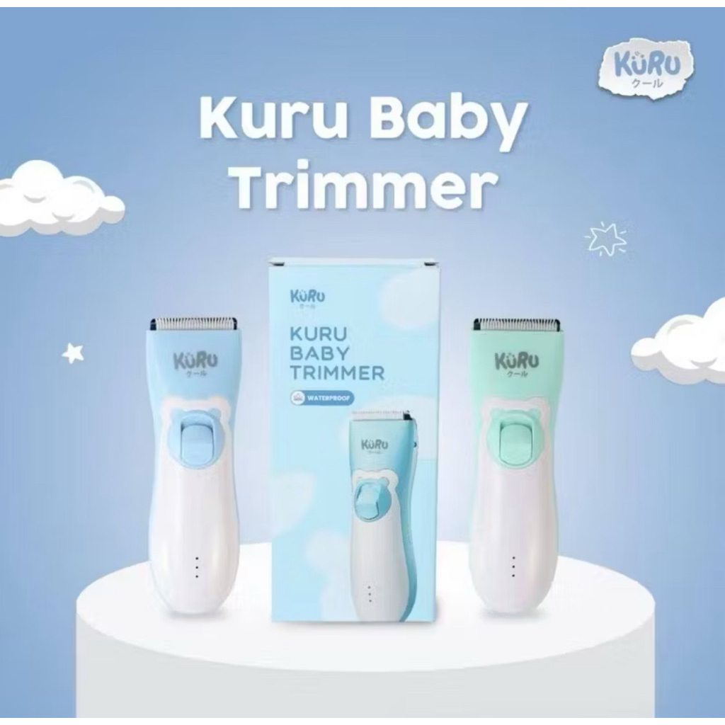 kuru baby hair clipper / baby hair clipper kuru / gunting rambut anak elektrik