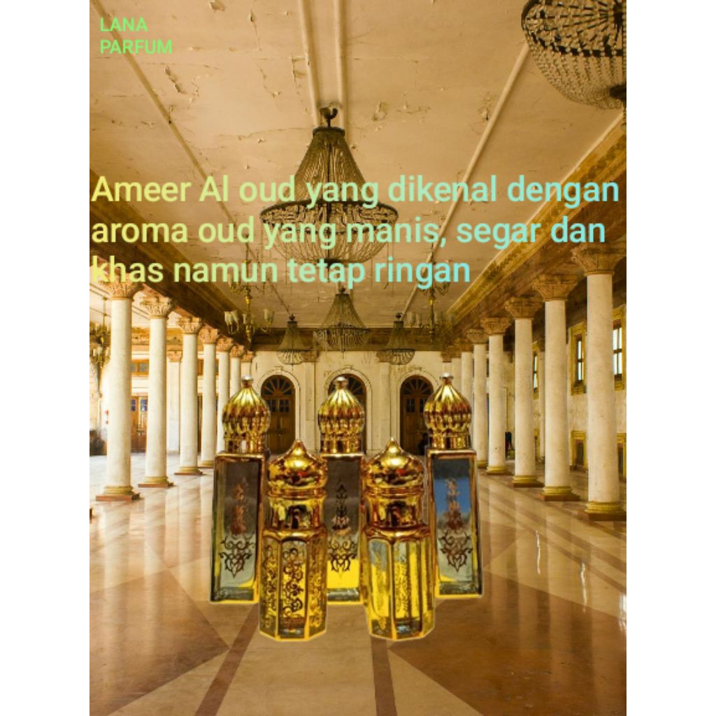 Parfum Ameer Al oud Kubah mas Roll on