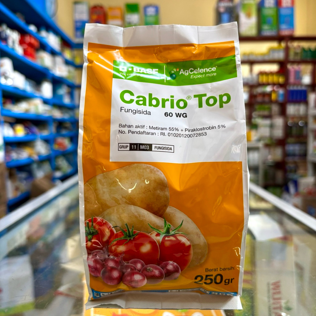 Fungisida CABRIO TOP 60 Wg Kemasan 250 Gram - Fungisida Sistemik Pengendali Hama Tanaman Cabrio Top